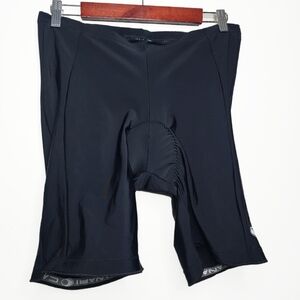 CANARI Padded Cycling Shorts Men's XL Black Bicycle Grip Tigh Athletic Stretch